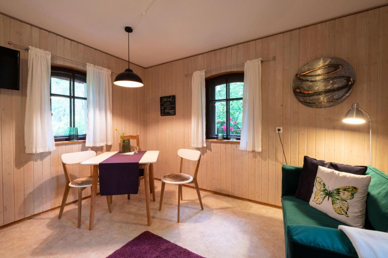Ferienhaus Am Alten Bahndamm วาล์ดซัสเซน ภายนอก รูปภาพ
